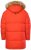 JP1880 Parka Quilted Faux Fur Hood Red - Casacos - Casacos Homem Tamanhos Grandes