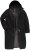 JP1880 Water-repellent Functional Coat with Wool Look Black - Casacos - Casacos Homem Tamanhos Grandes