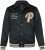 JP1880 Blouson Velour with Chest Embroidery Dark Green - Casacos - Casacos Homem Tamanhos Grandes