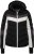 Ulla Popken HYPRAR Chevron Stripe Triple Function Quilted Fully Lined Ski Jacket Black - Jaquetas - 