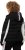 Ulla Popken HYPRAR Chevron Stripe Triple Function Quilted Fully Lined Ski Jacket Black - Jaquetas - 