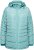 Ulla Popken Quilted Water Repellent Jacket Soft Turquoise - Jaquetas - 
