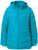 Ulla Popken Quilted Water Repellent Jacket Turquoise - Jaquetas - 