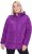 Ulla Popken Quilted Water Repellent Jacket Dark Purple - Jaquetas - 