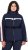 Ulla Popken Triple Function Racing Stripe Jacket Navy - Jaquetas - 