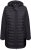 Ulla Popken HYPRAR Mixed Texture Water-Repellent Jacket Black - Jaquetas - 