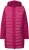 Ulla Popken HYPRAR Mixed Texture Water-Repellent Jacket Ruby - Jaquetas - 