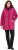 Ulla Popken HYPRAR Mixed Texture Water-Repellent Jacket Ruby - Jaquetas - 