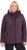 Ulla Popken HYPRAR Softshell Fleece Lined Jacket Dark Blackberry - Cintos de mulher - 