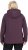 Ulla Popken HYPRAR Softshell Fleece Lined Jacket Dark Blackberry - Cintos de mulher - 