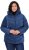 Ulla Popken HYPRAR Quilted Puffer Jacket Navy - Jaquetas - 