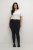 Kaffe Curve Laurina Jeans Ganga preta lavada - Jeans & Calças Femininas em Tamanhos Grandes – Plus Size - 