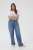 Kaffe Curve Leoana Jeans largos e compridos Azul vintage - Jeans & Calças Femininas em Tamanhos Grandes – Plus Size - 