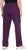 Ulla Popken Pull On Knit Straight Leg Pocket Pants Dark Blackberry - Jeans & Calças Femininas em Tamanhos Grandes – Plus Size - 