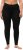 Ulla Popken Viscose Spandex Leggings Black - Jeans & Calças Femininas em Tamanhos Grandes – Plus Size - 