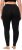 Ulla Popken Viscose Spandex Leggings Black - Jeans & Calças Femininas em Tamanhos Grandes – Plus Size - 
