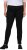 Ulla Popken Denim Look All Elastic Pocket Sienna Jeggings Black - Jeans & Calças Femininas em Tamanhos Grandes – Plus Size - 
