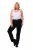 Ulla Popken Marie Fit Bootcut Stretch Jeans Dark Blue Denim - Ulla Popken - Roupa Plus-Size Ulla Popken