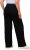 Ulla Popken Mary Fit Wide Leg Stretch Jeans Black - Jeans & Calças Femininas em Tamanhos Grandes – Plus Size - 