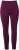 Ulla Popken Quick Dry Moisture Wicking Stretch Ski Leggings Grape Red - Jeans & Calças Femininas em Tamanhos Grandes – Plus Size - 
