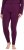 Ulla Popken Quick Dry Moisture Wicking Stretch Ski Leggings Grape Red - Jeans & Calças Femininas em Tamanhos Grandes – Plus Size - 