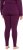 Ulla Popken Quick Dry Moisture Wicking Stretch Ski Leggings Grape Red - Jeans & Calças Femininas em Tamanhos Grandes – Plus Size - 