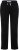Ulla Popken Side Stripe Adjustable Drawstring Waist Joggers Black - Jeans & Calças Femininas em Tamanhos Grandes – Plus Size - 