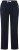 Ulla Popken Side Stripe Adjustable Drawstring Waist Joggers Navy - Jeans & Calças Femininas em Tamanhos Grandes – Plus Size - 