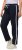 Ulla Popken Side Stripe Adjustable Drawstring Waist Joggers Navy - Jeans & Calças Femininas em Tamanhos Grandes – Plus Size - 