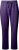 Ulla Popken Basic Drawstring Elastic Waist Cotton Blend Joggers Deep Violet - Jeans & Calças Femininas em Tamanhos Grandes – Plus Size - 