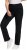 Ulla Popken Basic Mony Tapered Leg Stretch Pants Black - Jeans & Calças Femininas em Tamanhos Grandes – Plus Size - 