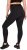 Ulla Popken Lightfit Quick Drying Leggings Black - Jeans & Calças Femininas em Tamanhos Grandes – Plus Size - 