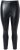 Ulla Popken Metallic Faux Leather Leggings Black - Jeans & Calças Femininas em Tamanhos Grandes – Plus Size - 