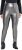 Ulla Popken Metallic Faux Leather Leggings Silver - Jeans & Calças Femininas em Tamanhos Grandes – Plus Size - 