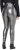 Ulla Popken Metallic Faux Leather Leggings Silver - Jeans & Calças Femininas em Tamanhos Grandes – Plus Size - 