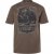 JP1880 T-Shirt Short Sleeve Alaska Dark Brown - T-shirts - T-shirts Homem Tamanhos Grandes