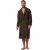 JP1880 Bathrobe Extra Soft Terry Cloth Brown - Roupa Interior & natação - Roupa interior Homem Tamanhos Grandes