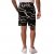 JP1880 Bermuda Shorts Soft Viscose All-over Print Black - Calções - Calções Homem Tamanhos Grandes