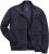 JP1880 Soft Goatskin Suede Leather Jacket Navy - Casacos de cabedal - Casacos de couro em tamanhos grandes