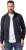 JP1880 Soft Goatskin Suede Leather Jacket Navy - Casacos de cabedal - Casacos de couro em tamanhos grandes