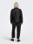 Only Carmakoma Robber Leather Jacket Black - Casacos de couro - 
