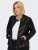 Only Carmakoma Robber Leather Jacket Black - Casacos de couro - 