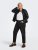 Only Carmakoma Robber Leather Jacket Black - Casacos de couro - 