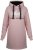 Nora Mikken KADRI WHITE Long Hoodie Pink - ROUPA PARA MULHER XS-XXL - 