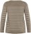 Kaffe Curve Linia Boatneck Pullover Morel Melange with Silver Lurex - Camisolas de malha - 