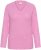 Kaffe Curve Emilia Pullover Pink Power Melange - Camisolas de malha - 