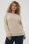 Kaffe Curve Jina Knit Pullover Feather Grey Melange - Camisolas de malha - 