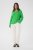 Kaffe Curve Metty Pullover Bright Green - Camisolas de malha - 