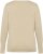 Kaffe Curve Lizzy Long Sleeve Pullover Feather Grey Melange - Camisolas de malha - 