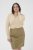 Kaffe Curve Lizzy Long Sleeve Pullover Feather Grey Melange - Camisolas de malha - 